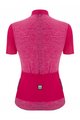 SANTINI Tricou de ciclism cu mânecă scurtă - COLORE PURO LADY - roz