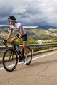 SANTINI Tricou de ciclism cu mânecă scurtă - TONO PROFILO LADY - alb/negru