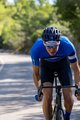 SANTINI Tricou de ciclism cu mânecă scurtă - SLEEK BENGAL - alb/albastru
