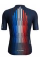 SANTINI Tricou de ciclism cu mânecă scurtă - TOUR DE FRANCE 2022 - alb/roșu/albastru