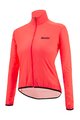 SANTINI Jachetă rezistentă la vânt de ciclism - NEBULA WINDPROOF W - roz