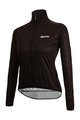 SANTINI Jachetă rezistentă la vânt de ciclism - NEBULA WINDPROOF W - negru