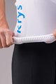SANTINI Tricou de ciclism cu mânecă scurtă - TOUR DE FRANCE 2022 - alb