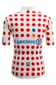 SANTINI Tricou de ciclism cu mânecă scurtă - TOUR DE FRANCE 2024 - roșu/alb