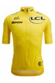 SANTINI Tricou de ciclism cu mânecă scurtă - TOUR DE FRANCE 2024 - galben