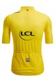 SANTINI Tricou de ciclism cu mânecă scurtă - TOUR DE FRANCE 2024 - galben