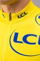 SANTINI Tricou de ciclism cu mânecă scurtă - TOUR DE FRANCE 2023 - galben