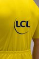 SANTINI Tricou de ciclism cu mânecă scurtă - TOUR DE FRANCE 2024 - galben