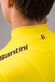 SANTINI Tricou de ciclism cu mânecă scurtă - TOUR DE FRANCE 2024 - galben