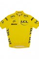 SANTINI Tricou de ciclism cu mânecă scurtă - TOUR DE FRANCE 2023 - galben