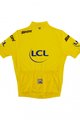 SANTINI Tricou de ciclism cu mânecă scurtă - TOUR DE FRANCE 2023 - galben
