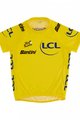 SANTINI Tricou de ciclism cu mânecă scurtă - TOUR DE FRANCE 2023 - galben