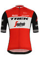 SANTINI Tricou de ciclism cu mânecă scurtă - TREK 2019 BLEND - roșu/alb/negru