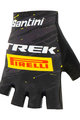 SANTINI Mănuși de ciclism fără degete - TREK PIRELLI 2020 - negru/galben