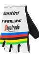SANTINI Mănuși de ciclism fără degete - TREK SEGAFREDO 2020 - alb/multicolor