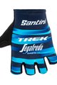 SANTINI Mănuși de ciclism fără degete - TREK 2020 LADY - albastru/negru