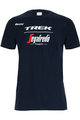 SANTINI Tricou de ciclism cu mânecă scurtă - TREK SEGAFREDO 2020 - albastru