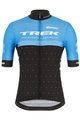 SANTINI Tricou de ciclism cu mânecă scurtă - TREK CXC 2020 - albastru deschis/negru