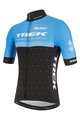 SANTINI Tricou de ciclism cu mânecă scurtă - TREK CXC 2020 - albastru deschis/negru