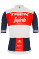 SANTINI Tricou de ciclism cu mânecă scurtă - TREK SEGAFREDO 2020 - albastru/roșu/alb