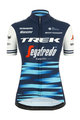 SANTINI Tricou de ciclism cu mânecă scurtă - TREK 2020 LADY - alb/albastru