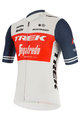 SANTINI Tricou de ciclism cu mânecă scurtă - TREK SEGAFREDO 2020 - alb/albastru/roșu