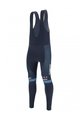 SANTINI Pantaloni de ciclism lungi cu bretele - TREK 2022 FACTORY RACING CX WINTER - albastru