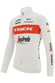 SANTINI Tricou de cilism pentru iarnă cu mânecă lungă - TREK SEGAFREDO 2022 WINTER - alb/roșu