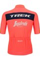 SANTINI Tricou de ciclism cu mânecă scurtă - TREK SEGAFREDO 2022 FAN LINE - roz