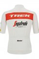 SANTINI Tricou de ciclism cu mânecă scurtă - TREK SEGAFREDO 2022 FAN LINE - roșu/alb