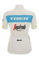 SANTINI Tricou de ciclism cu mânecă scurtă - TREK SEGAFREDO 2022 LADY FAN LINE - albastru/alb