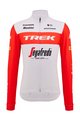 SANTINI Tricou de cilism pentru iarnă cu mânecă lungă - TREK SEGAFREDO 2023 WINTER - roșu/alb