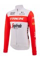 SANTINI Tricou de cilism pentru iarnă cu mânecă lungă - TREK SEGAFREDO 2023 WINTER - roșu/alb