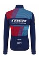 SANTINI Tricou de cilism pentru iarnă cu mânecă lungă - TREK 2023 FACTORY RACING WINTER - albastru