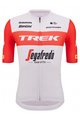 SANTINI Tricou de ciclism cu mânecă scurtă - TREK SEGAFREDO 2023 FAN LINE - roșu/alb