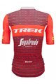 SANTINI Tricou de ciclism cu mânecă scurtă - TREK SEGAFREDO 2023 ORIGINAL - roșu/alb