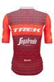 SANTINI Tricou de ciclism cu mânecă scurtă - TREK SEGAFREDO 2023 ORIGINAL - roșu/alb