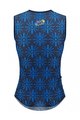 SANTINI Tricou de ciclism fără mâneci - TOUR DE FRANCE 2023 - albastru