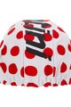 SANTINI Șapcă de ciclism - TOUR DE FRANCE 2024 - roșu/alb