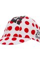 SANTINI Șapcă de ciclism - TOUR DE FRANCE 2023 - alb/roșu