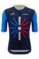 SANTINI Tricou de ciclism cu mânecă scurtă - TOUR DE FRANCE 2023 - albastru