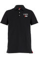 SANTINI Tricou de ciclism cu mânecă scurtă - TREK 2019 POLO - negru