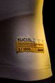 SANTINI Tricou de ciclism cu mânecă scurtă - UCI WORLD 100 GOLD - curcubeu/alb