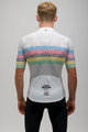 SANTINI Tricou de ciclism cu mânecă scurtă - UCI WORLD CHAMP 100 - alb/curcubeu