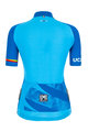 SANTINI Tricou de ciclism cu mânecă scurtă - UCI WORLD ECO LADY - albastru deschis