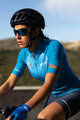 SANTINI Tricou de ciclism cu mânecă scurtă - UCI WORLD ECO LADY - albastru deschis