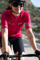 SANTINI Tricou de ciclism cu mânecă scurtă - UCI WORLD ECO LADY - ciclamen