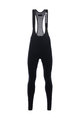 SANTINI Pantaloni de ciclism lungi cu bretele - UCI RAINBOW WINTER - negru