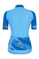 SANTINI Tricou de ciclism cu mânecă scurtă - UCI WORLD LADY - albastru deschis