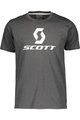 SCOTT Tricou de ciclism cu mânecă scurtă - 10 ICON - gri